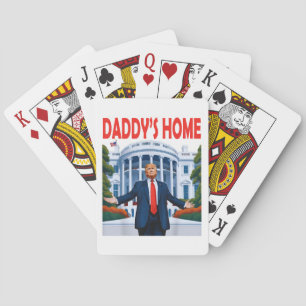 Trump Daddys Home Playing Cards