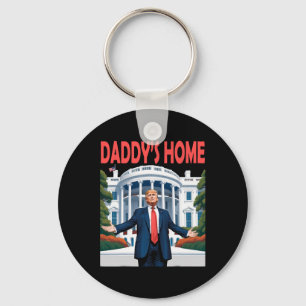 Trump Daddys Home White House 1 Key Ring