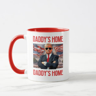 Trump Daddys Home White House 2024 Mug