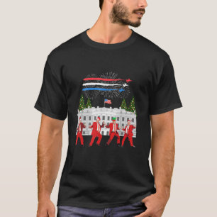 Trump Daddys Home White House Dance Make Xmas Grea T-Shirt