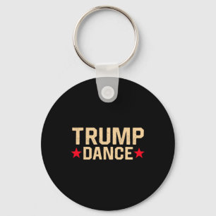 Trump Dance 2024 Qr 4547 Funny Trump Dancing Code Key Ring