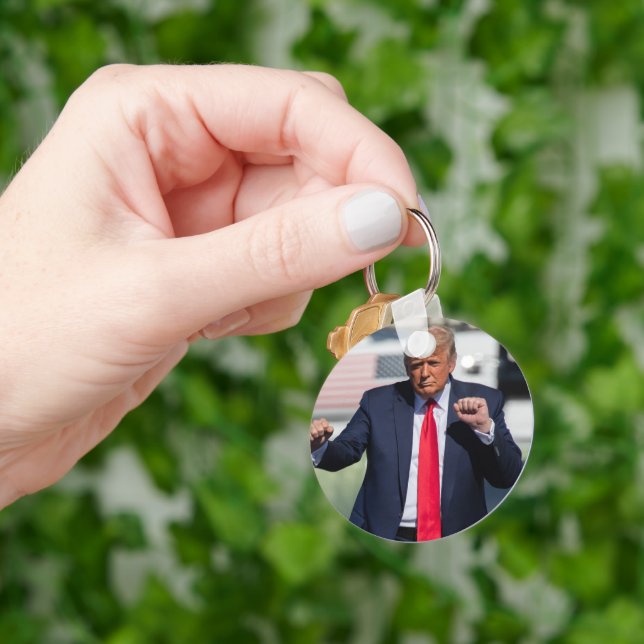 Trump Dance Funny Key Ring (Hand)