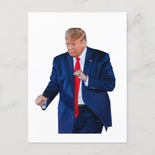 Trump Dance Funny Postcard