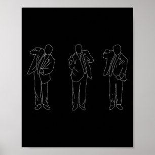 Trump Dance Funny Poster