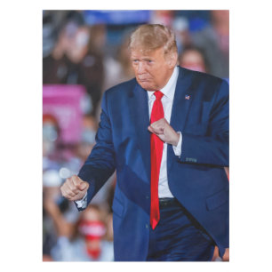 Trump Dance Funny Tablecloth