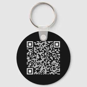 Trump Dance Qr Funny President Dance Code (on Back Key Ring