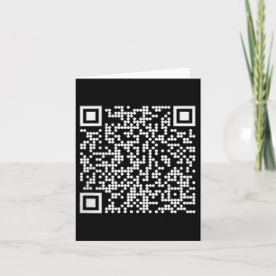 Trump Dance Qr Funny President Trump Dancing Code  Card
