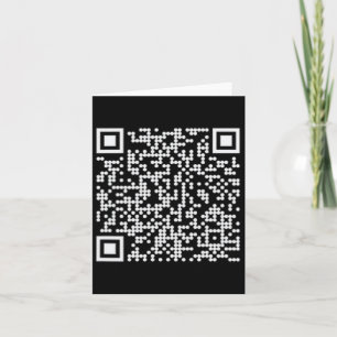 Trump Dance Qr Funny President Trump Dancing Code Card