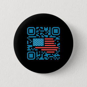 Trump Dance Troll Qr Funny President Trump Dance C 6 Cm Round Badge
