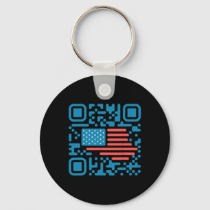 Trump Dance Troll Qr Funny President Trump Dance C Key Ring