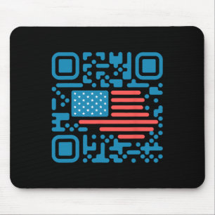 Trump Dance Troll Qr Funny President Trump Dance C Mouse Pad