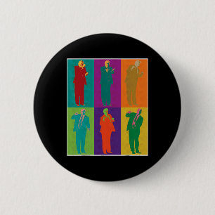 Trump Dance Trump Elaine Dance Gif Trump Dancing 6 Cm Round Badge