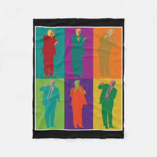 Trump Dance Trump Elaine Dance Gif Trump Dancing  Fleece Blanket