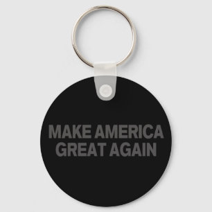 Trump Dark MAGA Key Ring