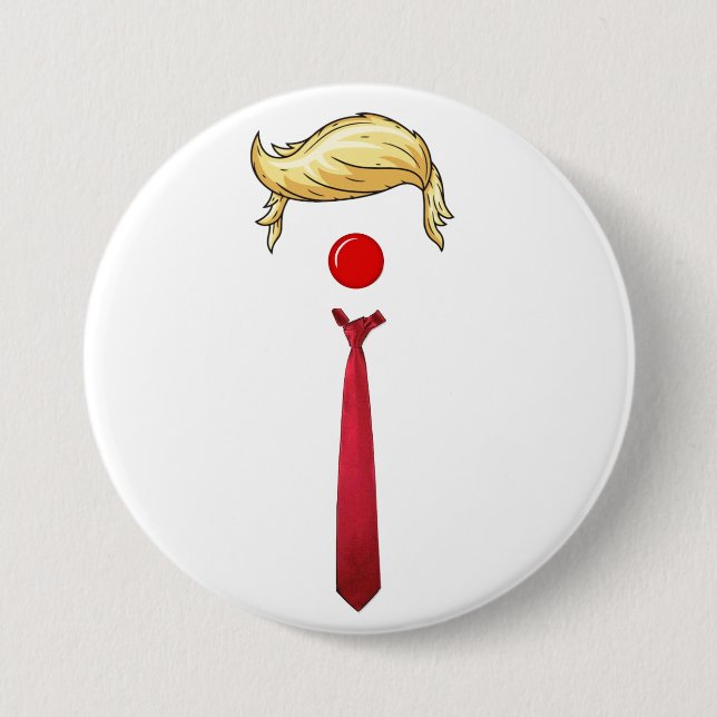 Trump Deconstructed 7.5 Cm Round Badge (Front)
