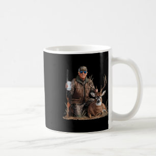 Trump Deer Hunting Donald Trump Old School Camoufl Coffee Mug