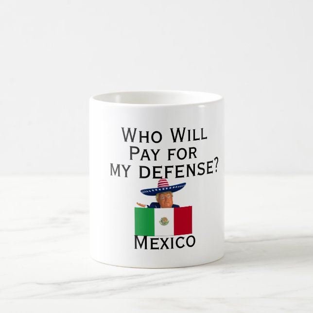 Trump Defence Coffee Mug (Center)