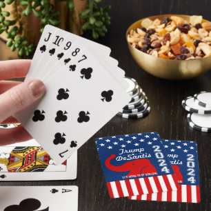 TRUMP DESANTIS 2024 BIBLICAL PLAYING CARDS