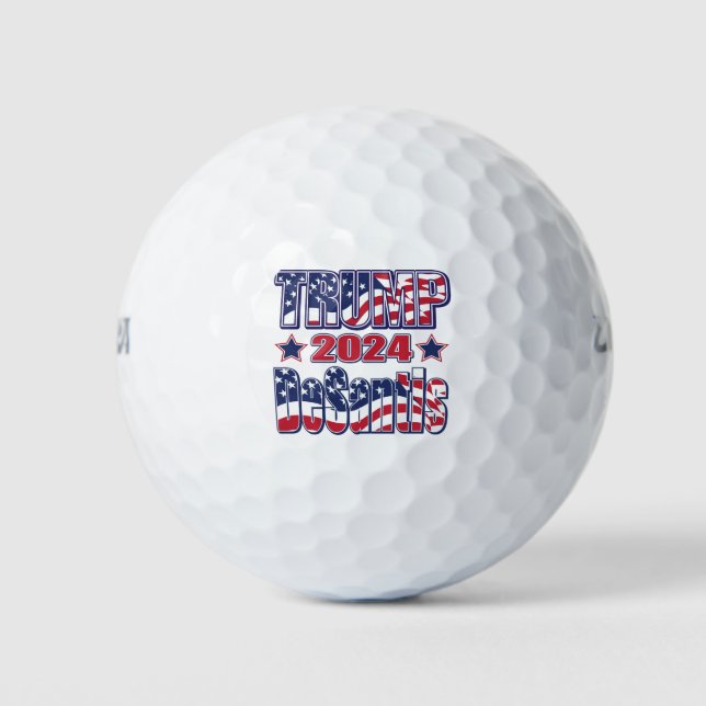 Trump-DeSantis Golf Balls (Front)