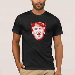 Trump Devil Head - Anti-Trump - T-Shirt