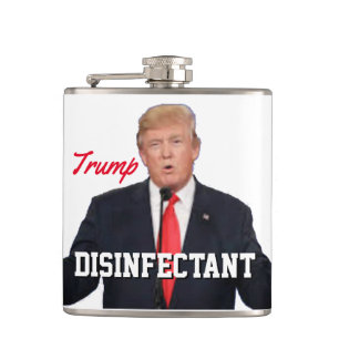 Trump Disinfectant Hip Flask