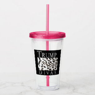 TRUMP DIVAS ACRYLIC TUMBLER
