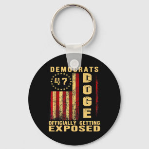 Trump Doge Department Of Government Efficiency Pat Key Ring