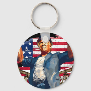 Trump Drill Baby Drill Trump 2024  Key Ring