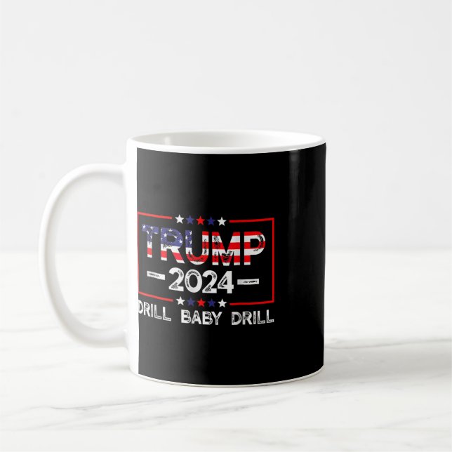 Trump Drill  Coffee Mug (Left)