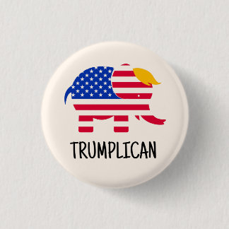 Trump Election 2020 Campaign Novelty Gift 3 Cm Round Badge