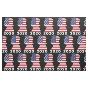 Trump Election 2020 Pattern Fabric