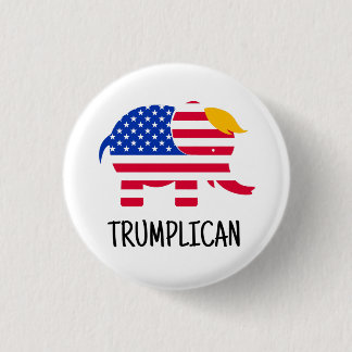 Trump Election 2024 Campaign Novelty Gift 3 Cm Round Badge