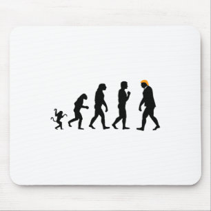Trump Evolution Resist Funny Donald Trump Mouse Pad