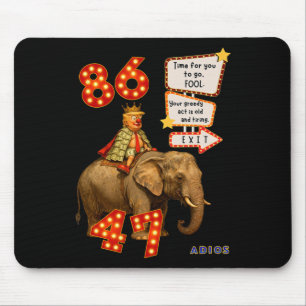 Trump Exits - Time To Go. Mouse Pad