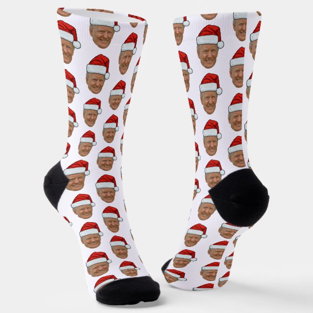 Trump Face  Socks (Angled)