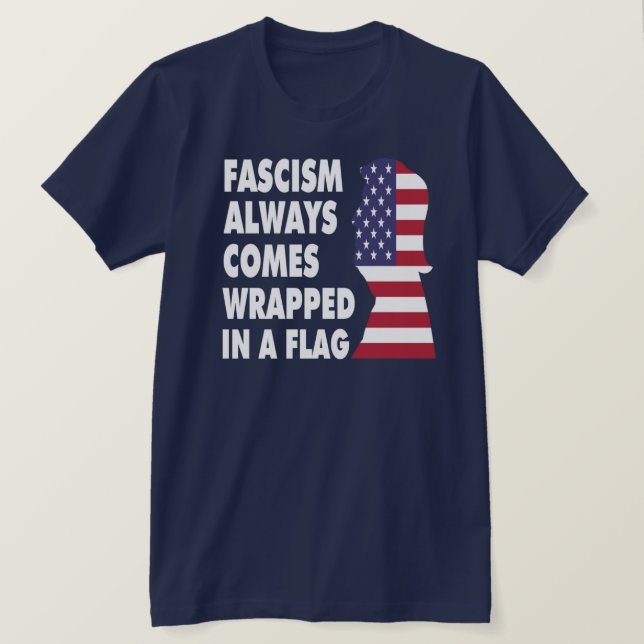 TRUMP FASCISM T-Shirt (Design Front)