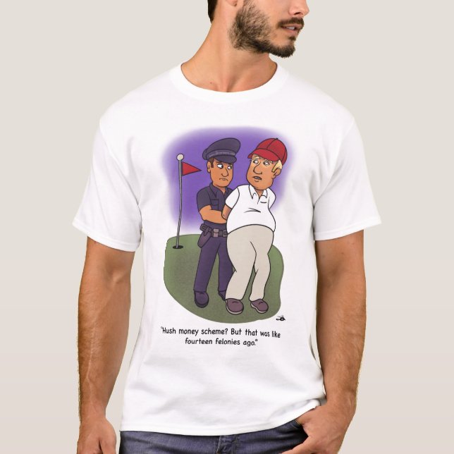 Trump Felonies Men's T-Shirt (Front)