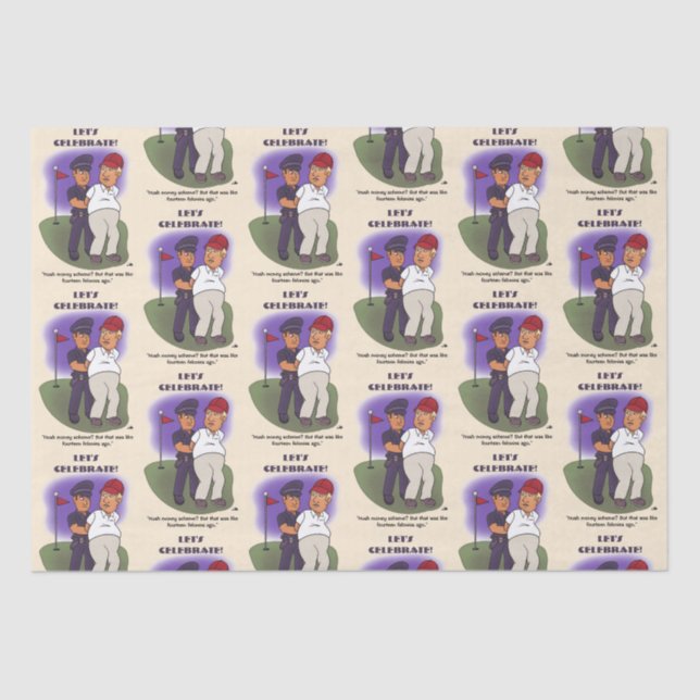 Trump Felonies Tissue Paper (Front)