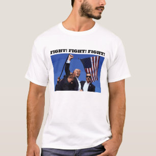 Trump Fight! Men's Short Sleeve T-shirt
