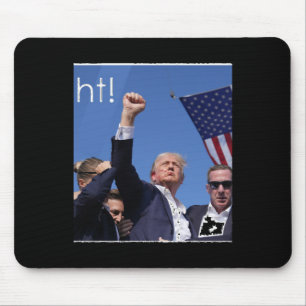 Trump Fight Pennsylvania Shooting Active Mouse Pad