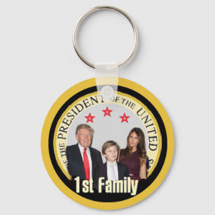 TRUMP First Family Keychain