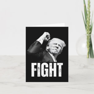 Trump Fist Pump Donald Trump Shooting  Card