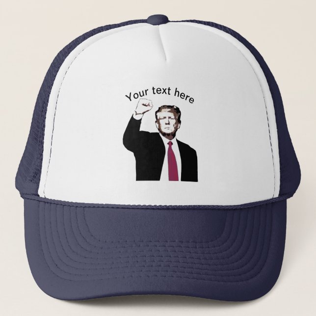 Trump Fist  Trucker Hat (Front)