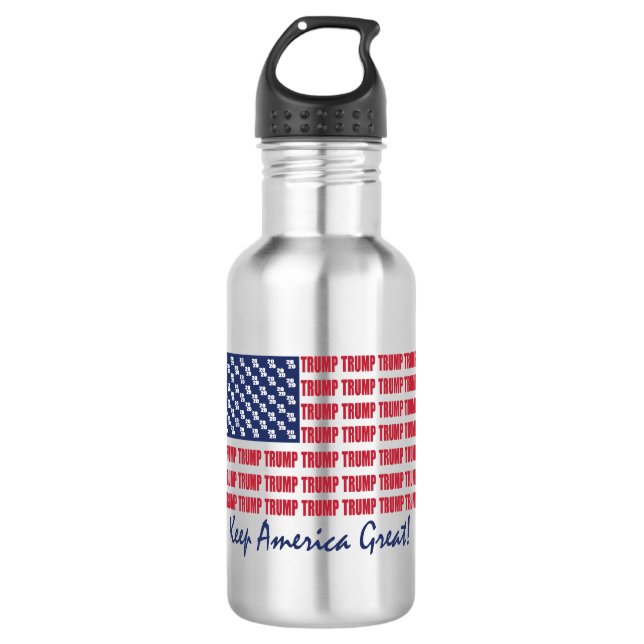 TRUMP-FLAG 710 ML WATER BOTTLE (Front)