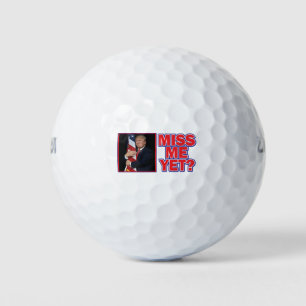 Trump-Flag-Miss-Me Golf Balls