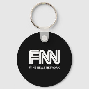 Trump Fnn Fake News Network Key Ring