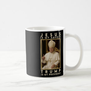 Trump For Pope T Shirt President Trump Tees 2025 2 Coffee Mug