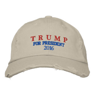 TRUMP FOR PRESIDENT 2016 MEN'S CAP
