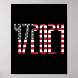 Trump For President 2024 Innocent Republican Debyt Poster