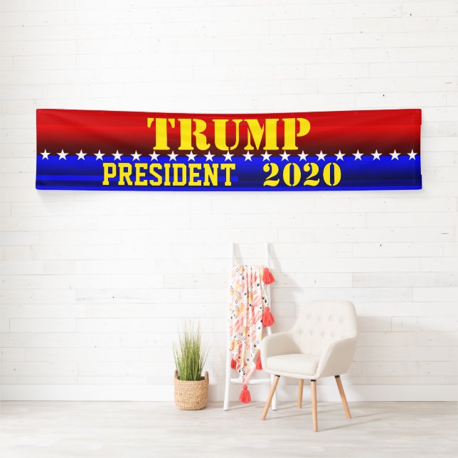 TRUMP for PRESIDENT Banner (Insitu)